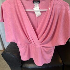 Fashion Magazine - Light Pink Top, Size Medium